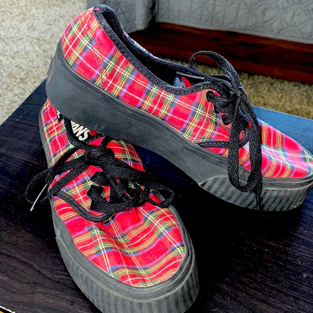 Plaid Vans - Picture 2 of 5